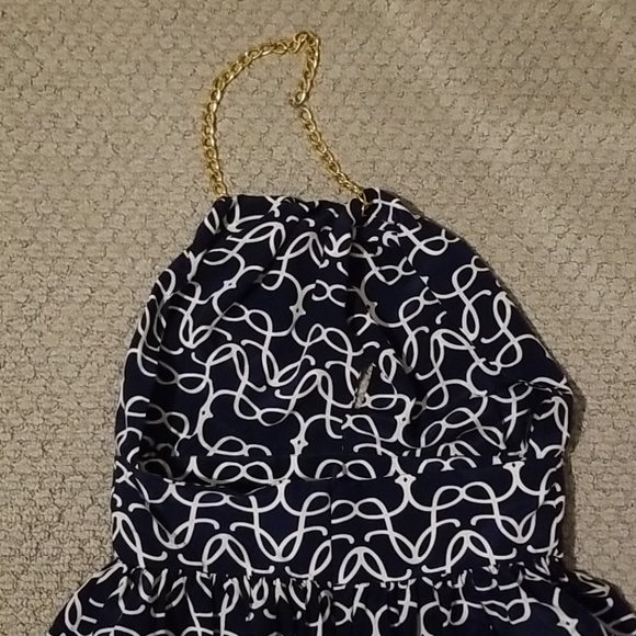 Leona by Lauren Leonard Halter Chain Link … - Picture 5 of 9